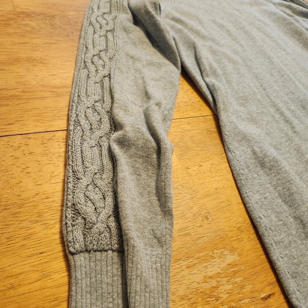 Moda International Light Gray Knit Sweater - Picture 2 of 6